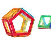 POLYDRON Magnetic transparent Erkundungsset 100 teilig 5