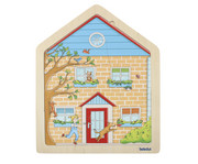 beleduc Lagenpuzzle Zuhause 1