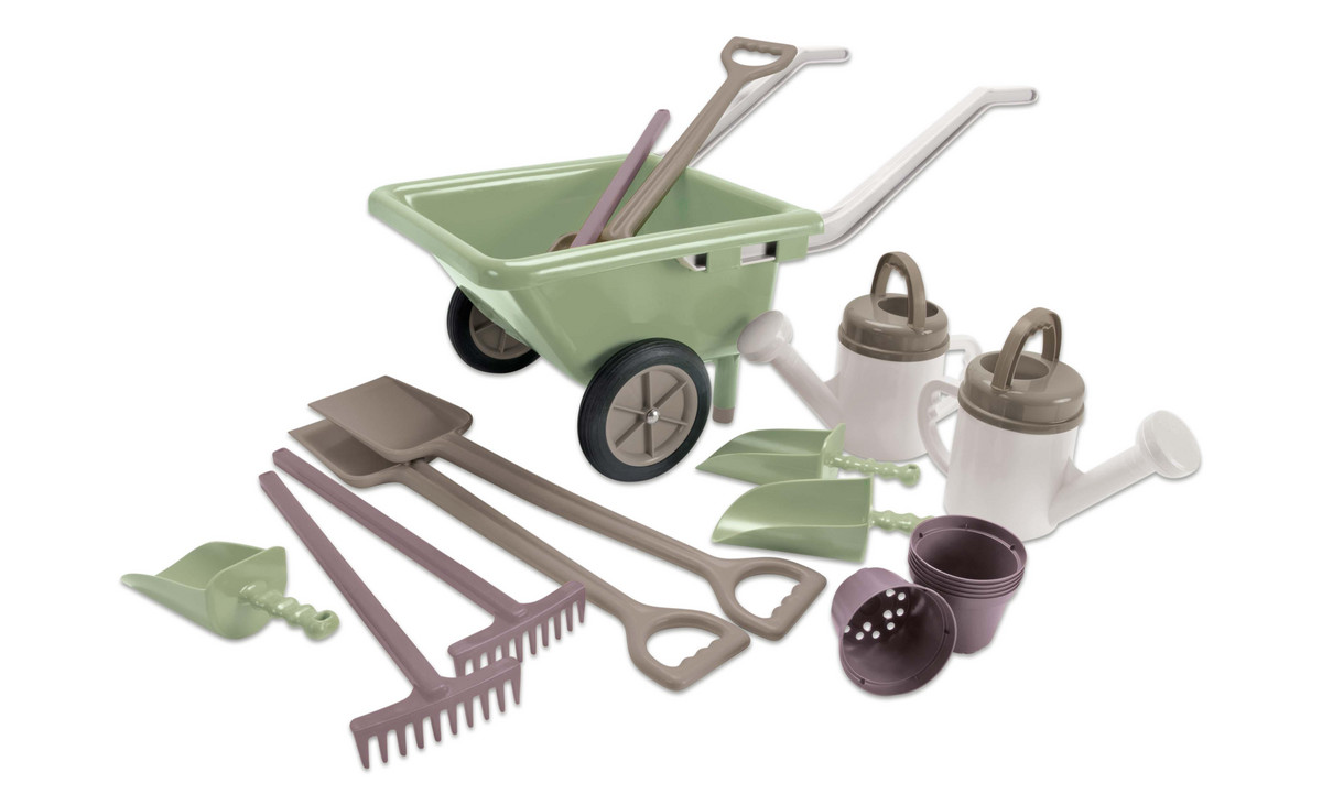 Laubrechen Für Kinder – 69 Cm Lang, Mit Holzgriff Und Metallzinken, Blau, Für Gartenarbeit & Spiel
