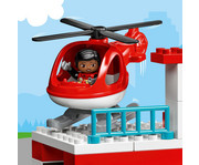 LEGO® DUPLO® Feuerwehrwache mit Hubschrauber 6
