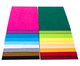 54 Bogen Polyesterfilz 18 Farben 3