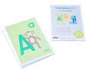 Prickel Karten Buchstaben 26 Stück 2