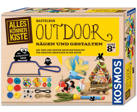 KOSMOS Bastelbox - Outdoor Saegen und Gestalten