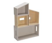 Betzold Modulares Puppenhaus 4 teilig 1