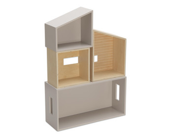 Betzold Modulares Puppenhaus 4 teilig