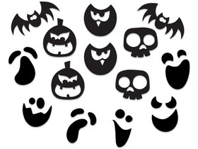 Filz-Stickerset „Halloween“