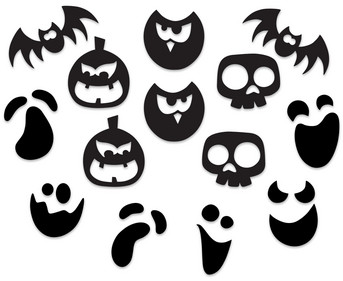 Filz Stickerset Halloween