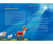 Lukas auf dem Weg nach Bethlehem Adventskalender mit Fensterbild 4