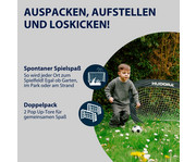 HUDORA Pop up Fußballtore 2er Set 4