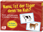 Denk und Legespiel Nanu ist der Tiger denn 'ne Kuh?