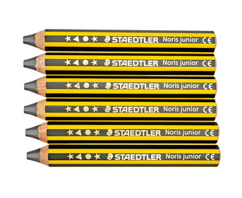 STAEDTLER Noris® junior Kinder Bleistift 6 Stück