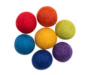 Betzold Filzkugeln Regenbogen 7 Farben 137 teilig 3