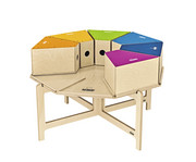 Nino Holzständer für Klassenzimmer Cajon Deluxe 3