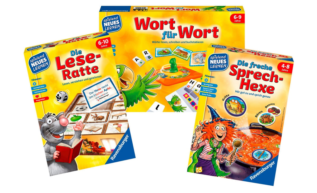 Ravensburger Lernspiele-Set: Sprache & Lesen | BETZOLD