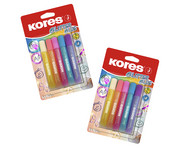 Kores® Glitter Glue Pastellfarben 10 Stück 1