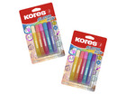 Kores® Glitter Glue Pastellfarben 10 Stück
