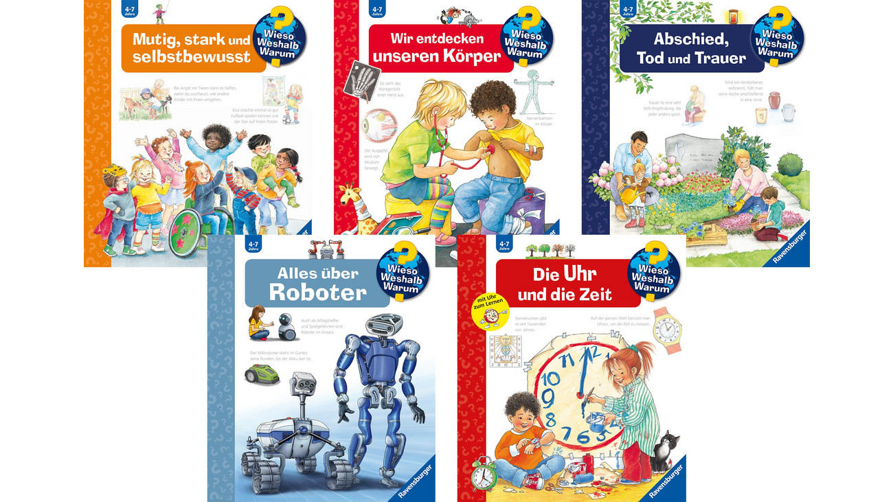 Ravensburger Bücherpaket „Wieso? Weshalb? Warum?“ | betzold.at