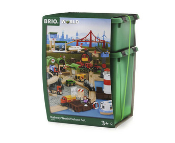 BRIO® World Großes Premium Set in Kunststoffboxen