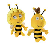 Plüschtiere Biene Maja und Willi 1