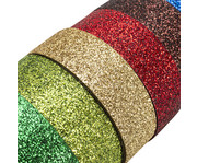 folia Glitzer Tape 10er Set bunt 4