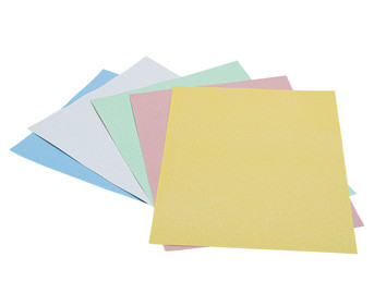 Glitterkarton Pastell 300 g/m² 50 x 70 cm 5 Bogen