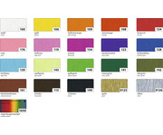 folia Krepppapier Regenbogen 10 Rollen 50 x 250 cm 3