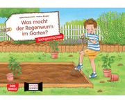 Kamishibai Bildkarten Was macht der Regenwurm im Garten? 1