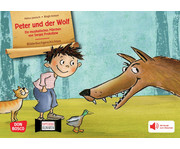 Kamishibai Bildkarten Peter und der Wolf 1