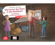 Kamishibai Bildkarten Wie kommt der Strom in die Steckdose? 1