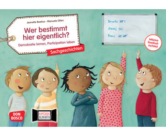 Kamishibai Bildkarten Wer bestimmt hier eigentlich?