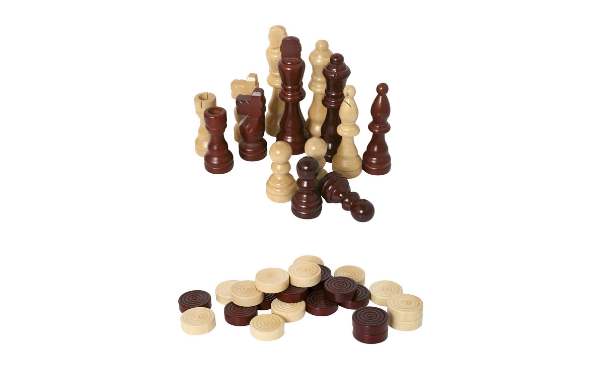 Ersatzfiguren „Schach & Dame“