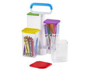 Transparenter Stifte Organizer 9 teilig 2