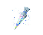 folia Schultüten Bastelset Space School 5