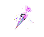 folia Schultüten Bastelset Unicorn School 3