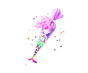 folia Schultüten Bastelset Unicorn School 4