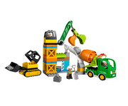 LEGO® DUPLO® Baustelle mit Baufahrzeugen 1