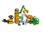 LEGO® DUPLO® Baustelle mit Baufahrzeugen