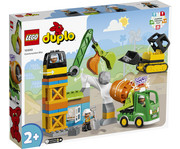 LEGO® DUPLO® Baustelle mit Baufahrzeugen 5