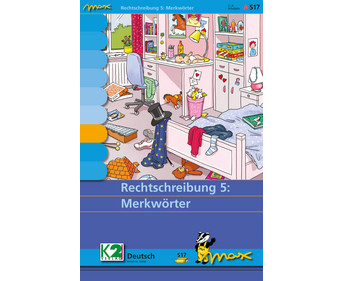 Max Lernkarten Rechtschreibung 5: Merkwörter