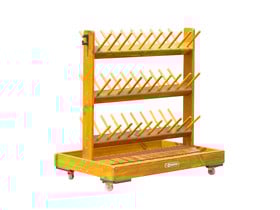 Mobiler Outdoor-Gummistiefelwagen