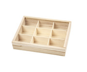 Holzbox mit Glasdeckel 4