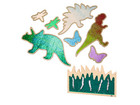 Pailletten Wandboard Natur