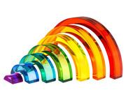 Acryl Regenbogen 7 teilig 1