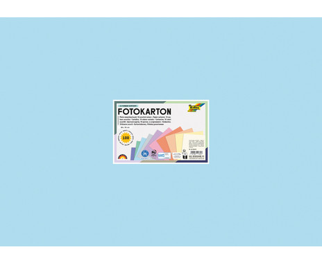 Ursus Strickkarton Pastell – 10 Blatt, 23x33 Cm, 300 G/m², 10 Verschiedene Farben, Für Handarbeit & Basteln