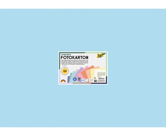 folia Fotokarton Pastell 300 g/m² 50 x 70 cm 100 Bogen 10 Farben