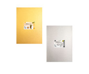 folia Glitterkarton 300g/m² 50 x 70 cm 5 Bogen einer Farbe 1
