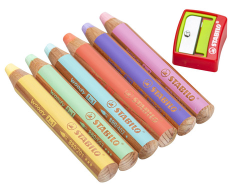 STABILO woody 3-in-1 Duo Multi-Talented Pencil | Woody 3-in-1 | The