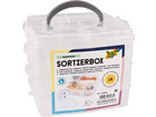 folia Sortierbox transparent mit bis zu 18 Fächern