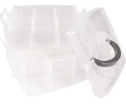 folia Sortierbox transparent mit bis zu 18 Fächern 2