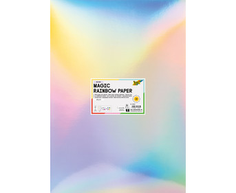 folia Tonpapier Magic Rainbow irisierend 120 g/m² 50 x 70 cm
